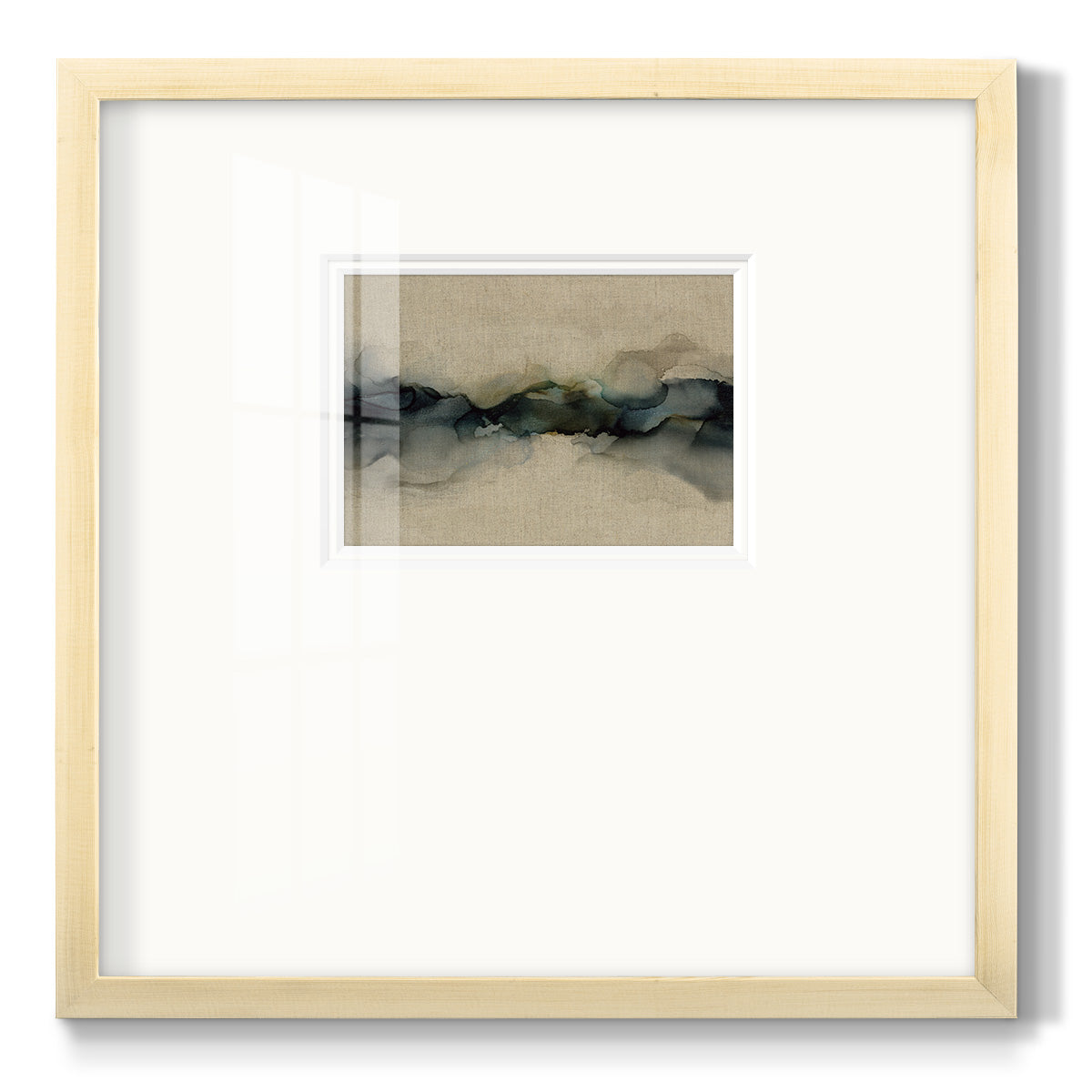 Ocean Streams Premium Framed Print Double Matboard