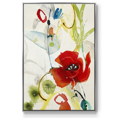 Local Color II - Floater Framed Canvas Print