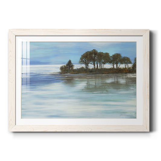 Setting The Mood - Barnwood Framed Art Print
