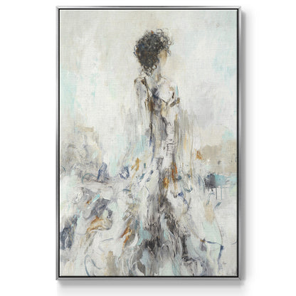 Romantic Reflection II - Floater Framed Canvas Print
