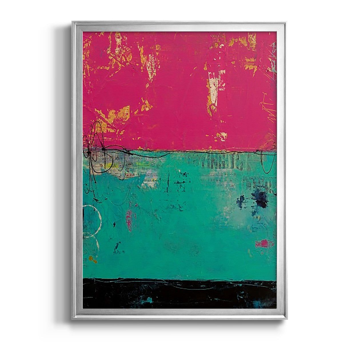 Good Mood - Modern Framed Canvas Print
