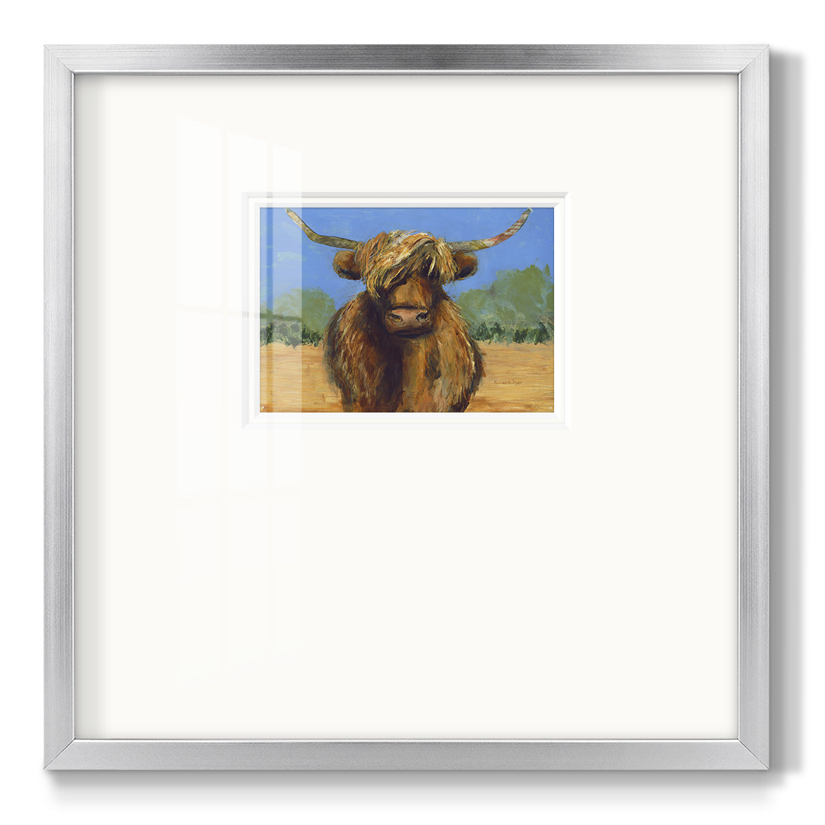 Shorty- Premium Framed Print Double Matboard