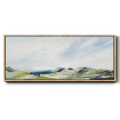 The Earth Sings - Floater Framed Canvas Print