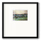 Sunny Desert Floor - Double Matboard Framed Print