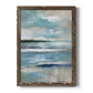Distant Drama I - Barnwood Framed Canvas Print