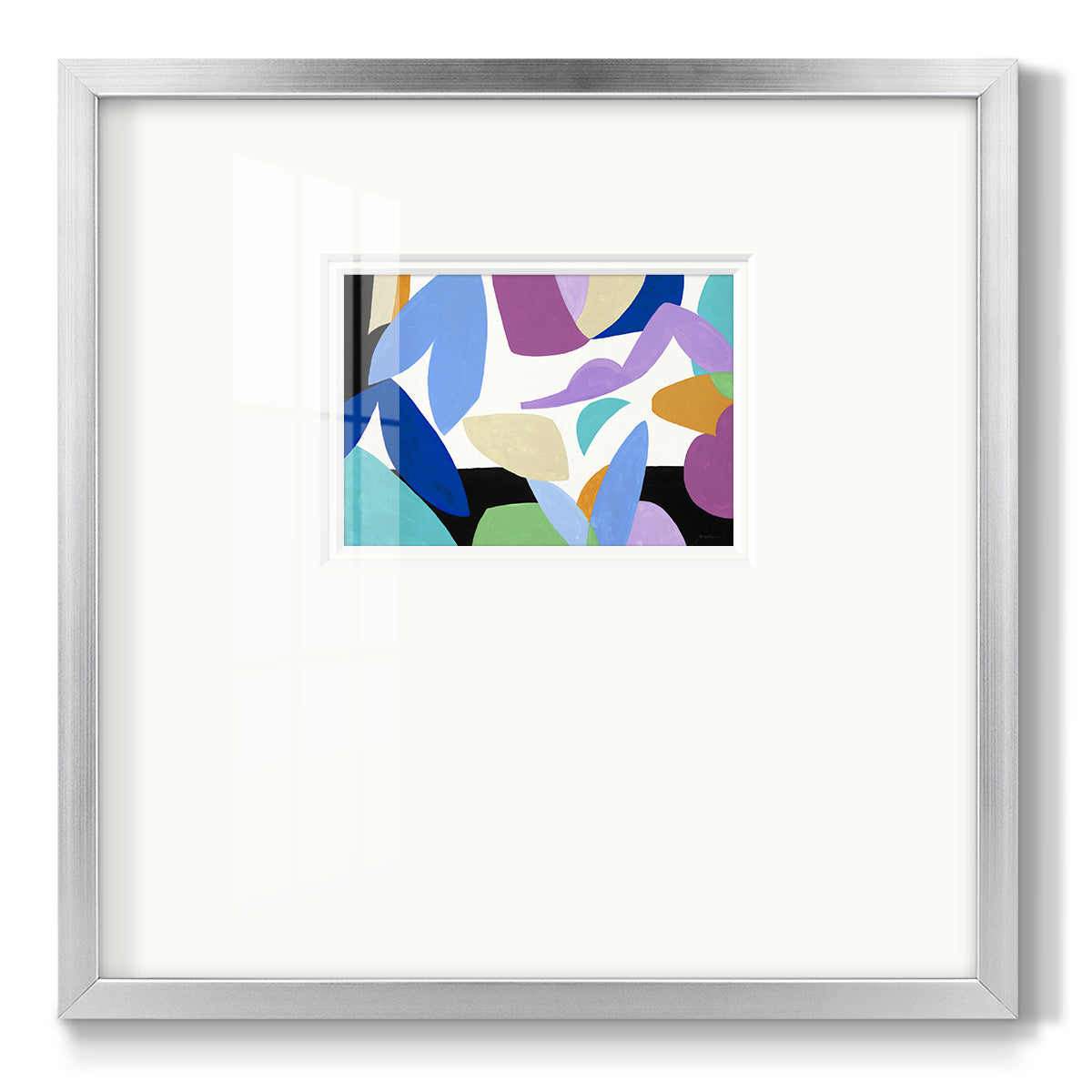 Ode to Matisse II - Double Matboard Framed Print
