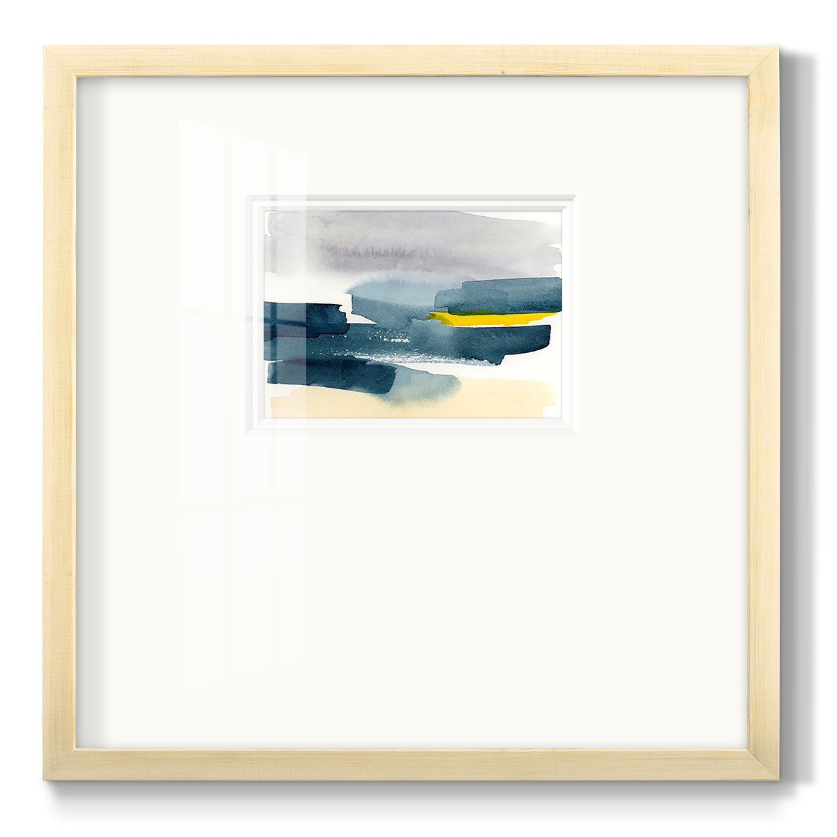 Peeking Sunshine IV Premium Framed Print Double Matboard