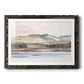 Autumn Mountain Valley I - Barnwood Framed Art Print