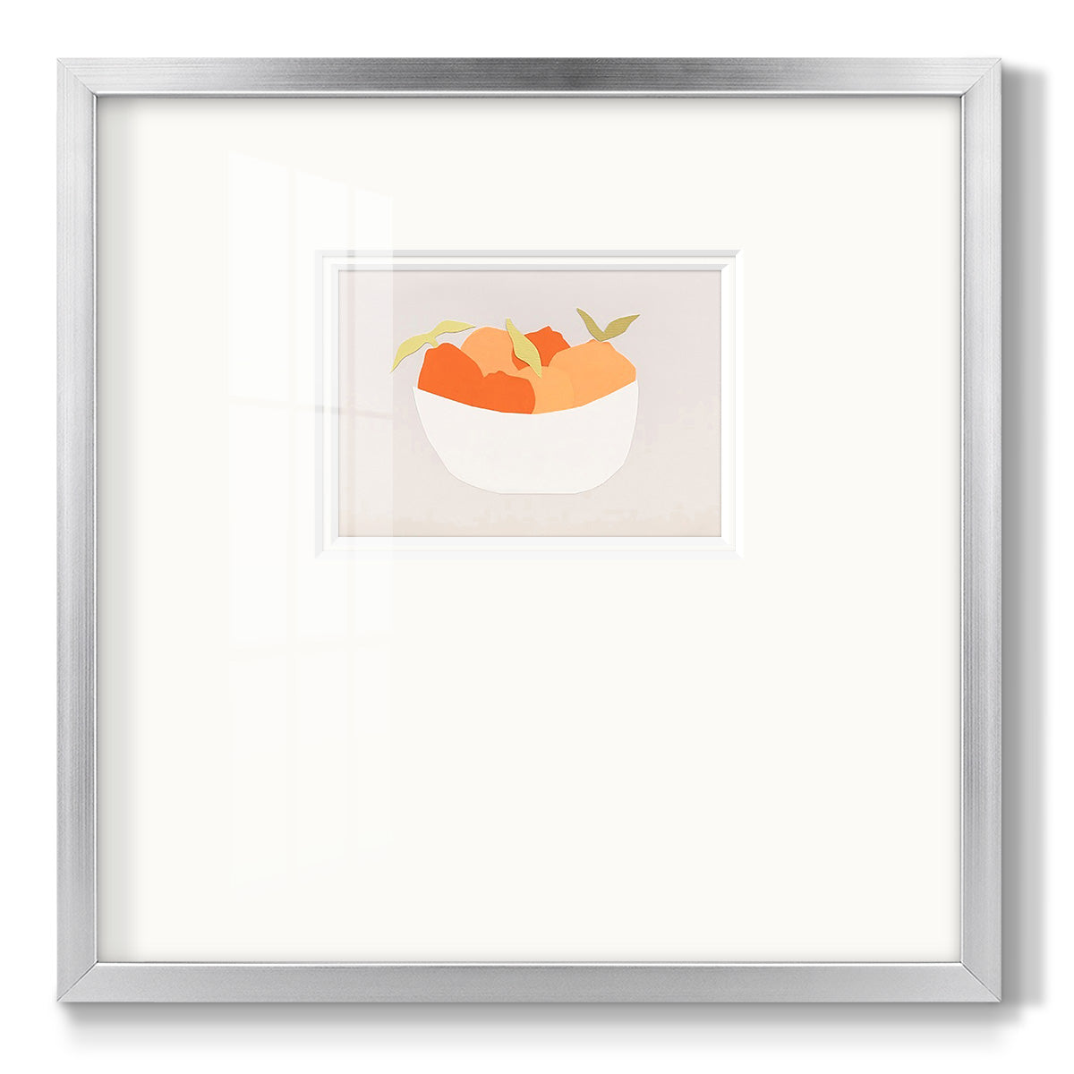 Sumo Citrus II - Double Matboard Framed Print