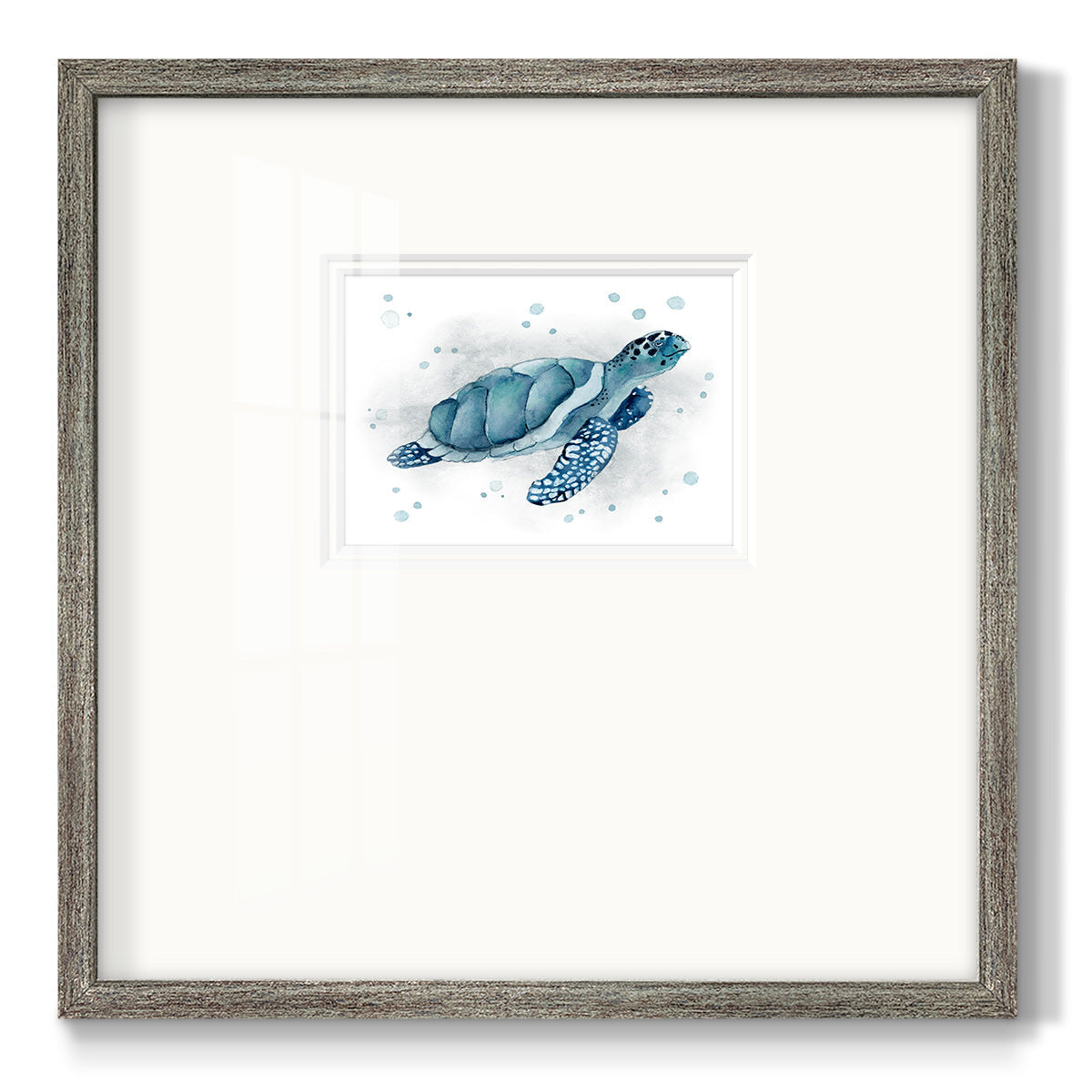 Mini Exotic Coral IX (U) Premium Framed Print Double Matboard