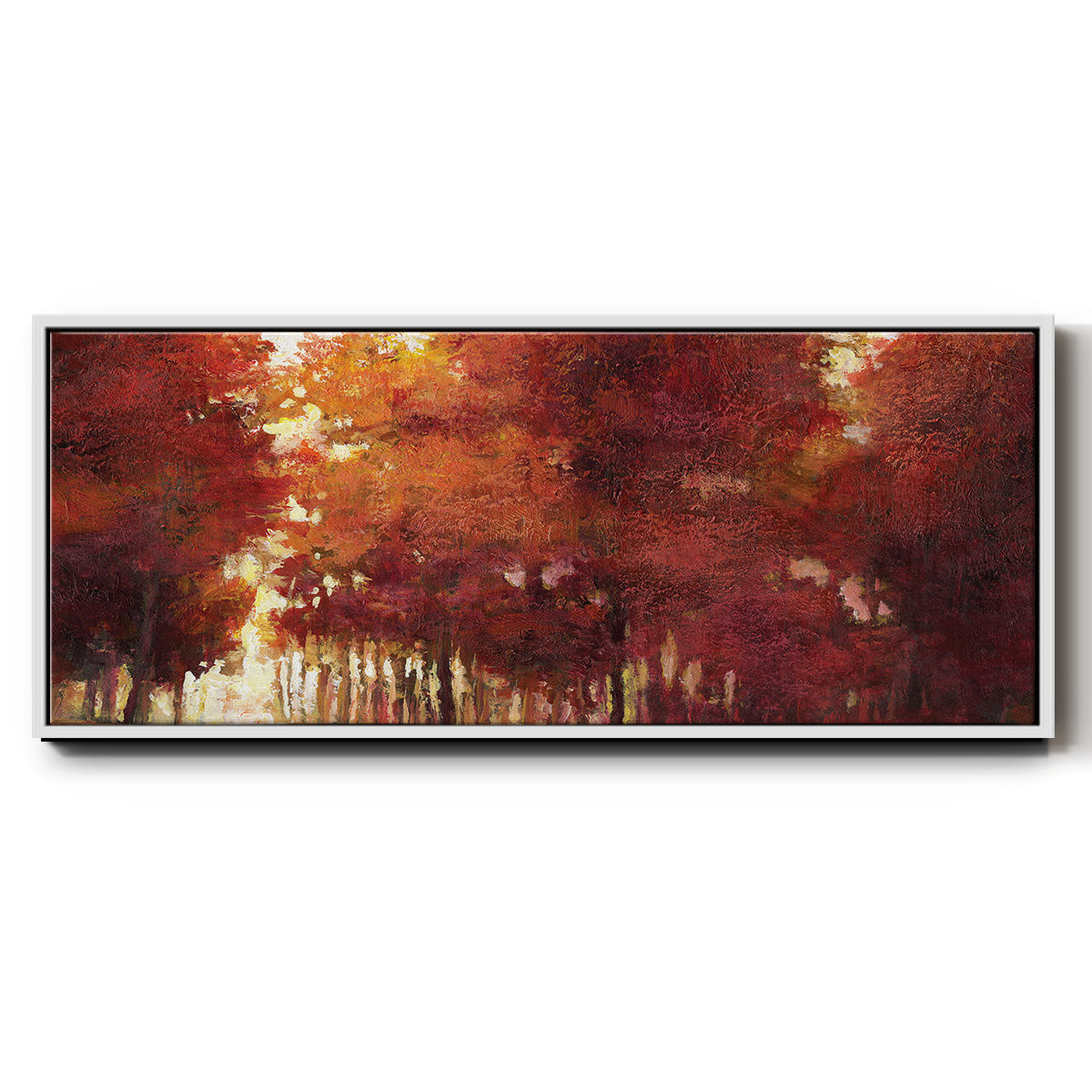 Afternoon Light - Floater Framed Canvas Print