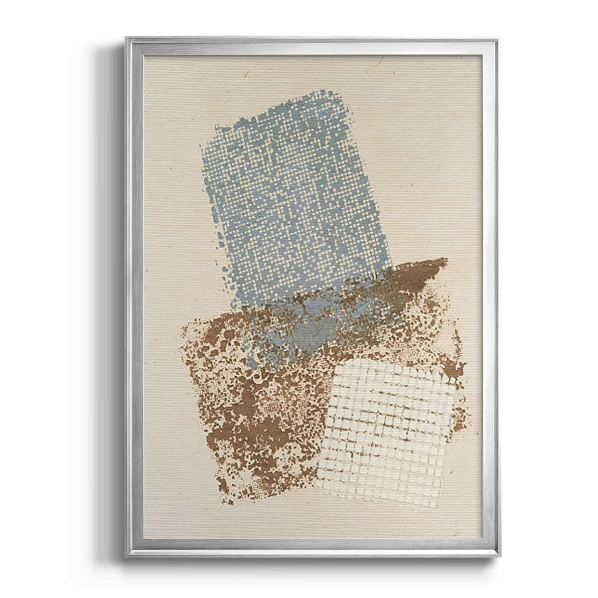 Embellished Scrim II - Modern Framed Canvas Print