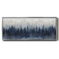 Misty Indigo Forest - Floater Framed Canvas Print