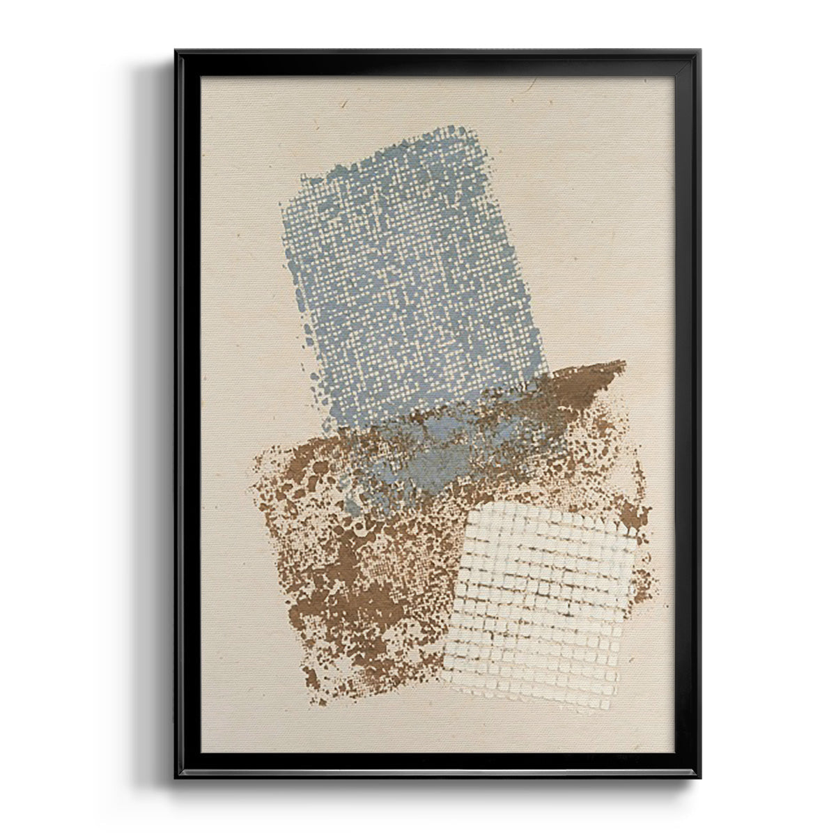 Embellished Scrim II - Modern Framed Canvas Print