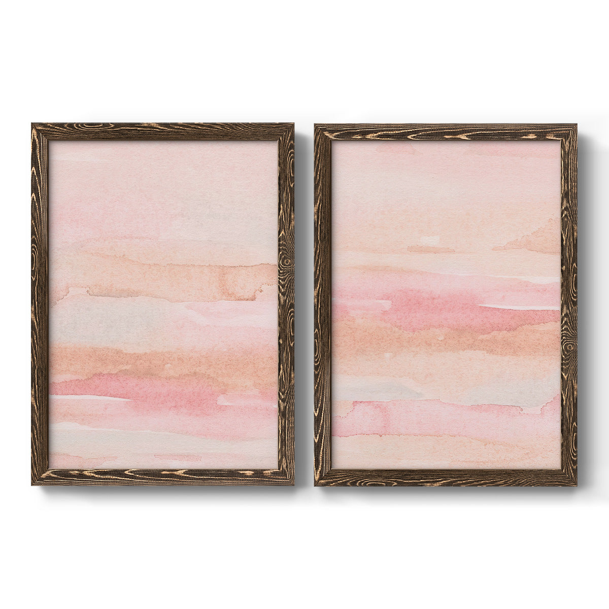 Rose Fade I - Premium Framed Canvas 2 Piece Set - Ready to Hang