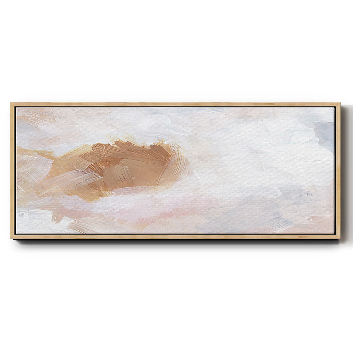 Dusk Clouds I - Floater Framed Canvas Print