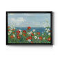 Through the Flowers Premium Classic Framed Canvas - Ready to Hang