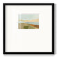 Stacked Landscape III - Double Matboard Framed Print
