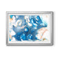 Dancing Blue II Premium Framed Print - Ready to Hang