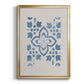 Monochrome Terra Mesa Tile I - Modern Framed Canvas Print