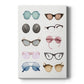 Vintage Glasses II Premium Gallery Wrapped Canvas - Ready to Hang