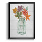 Harvest Home Leaves I - Modern Framed Canvas Print