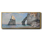 The Rock Needle and the Porte d'Aval, 1885 (Clark Art Institute version) - Floater Framed Canvas Print