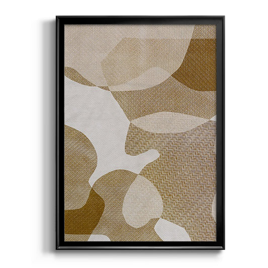 Texture Desert I - Modern Framed Canvas Print