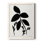 Silhouette Garden II - Premium Canvas Framed in Barnwood - Ready to Hang