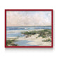 Soft Morning Sea - Restickable Framed Art Print