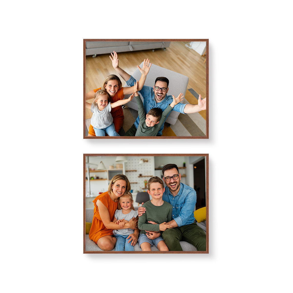 Set of 2 Restickable Custom Framed Photos - 28" x 22"