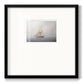 Foggy Sail III Premium Framed Print Double Matboard