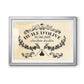 Antique French Label IV Premium Framed Print - Ready to Hang