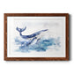Beautiful Breach - Barnwood Framed Art Print