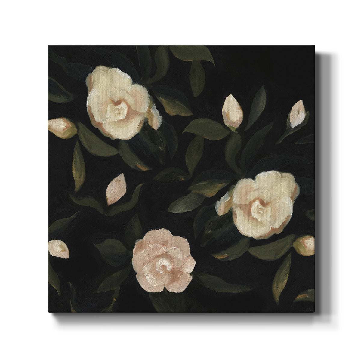 Evening Gardenias I - Canvas Art Print