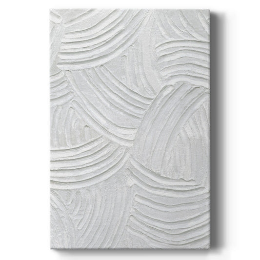 Sandstone Grooves I Premium Gallery Wrapped Canvas - Ready to Hang