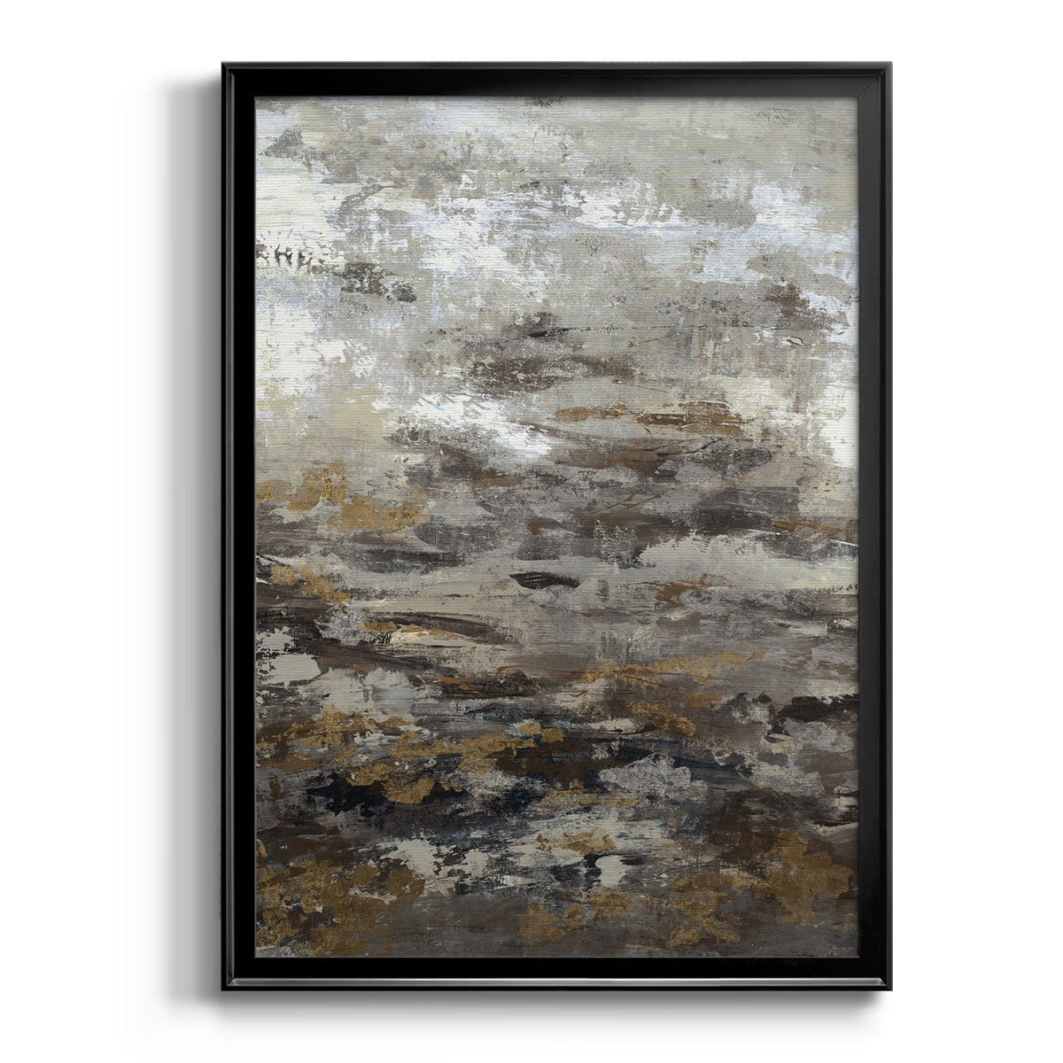 Shining Example - Modern Framed Canvas Print