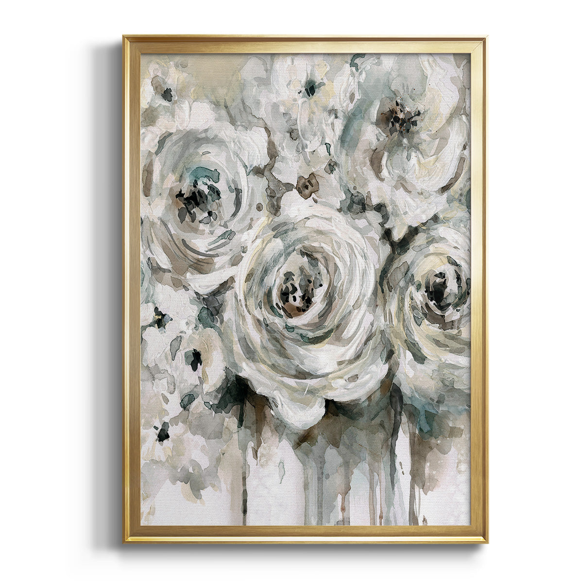 Soft Fragrance II - Modern Framed Canvas Print
