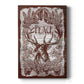 Red Wood Peace Premium Gallery Wrapped Canvas - Ready to Hang