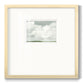 Gray Stone Sky I Premium Framed Print Double Matboard