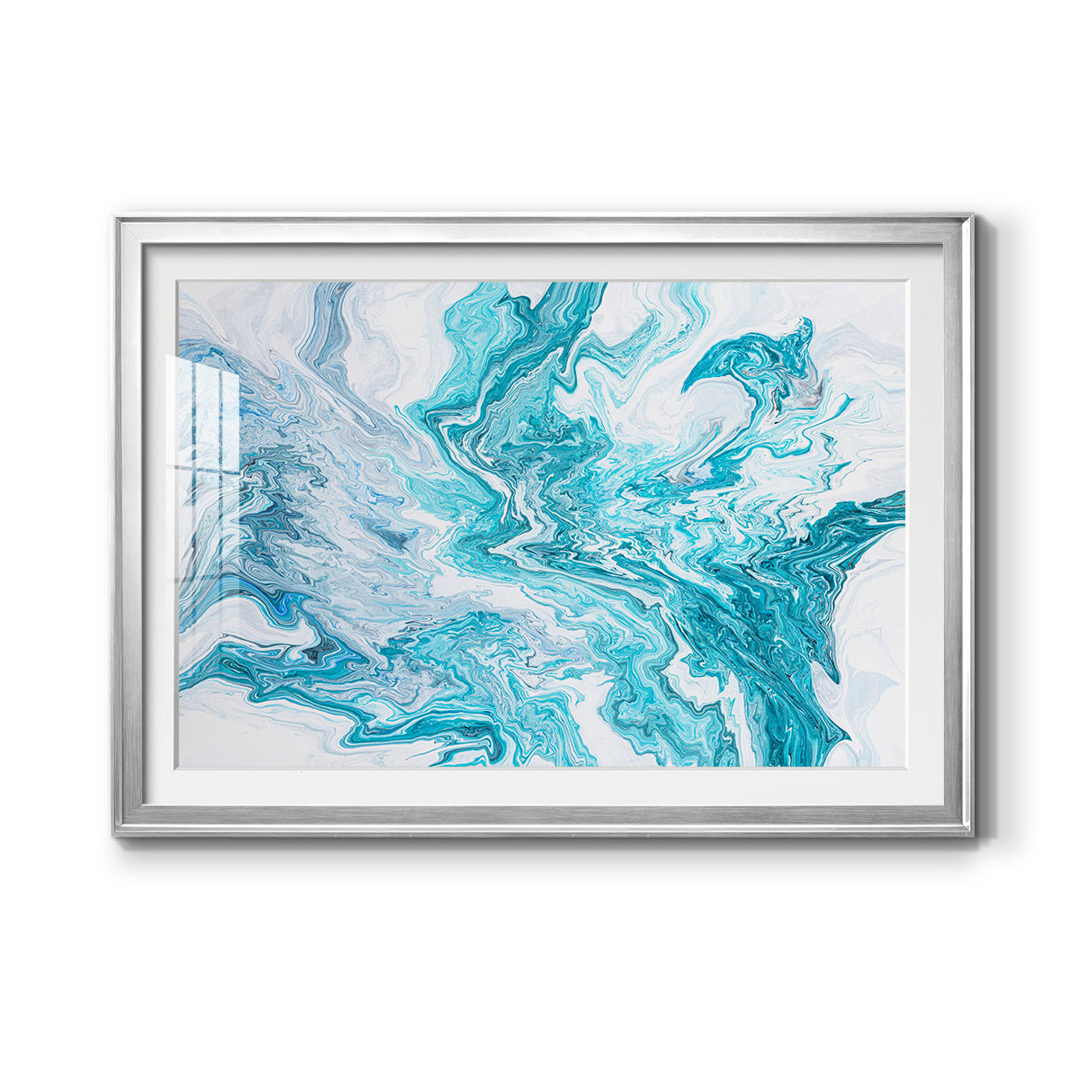 Tide Pool - Modern Framed Art Print