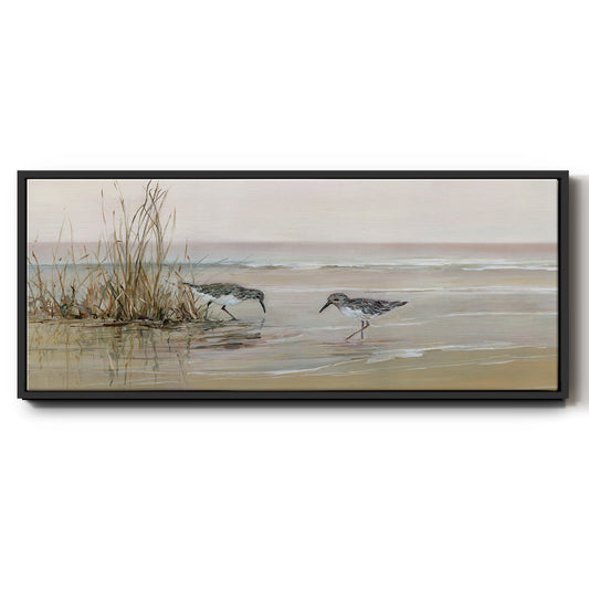 Early Risers I - Floater Framed Canvas Print