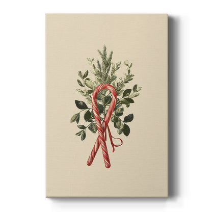 Midnight of Tinsel-Gold Star - Canvas Art Print