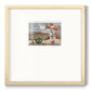 Vase of Pink Flowers II - Double Matboard Framed Print