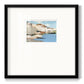 White Rock Cliffs I Premium Framed Print Double Matboard