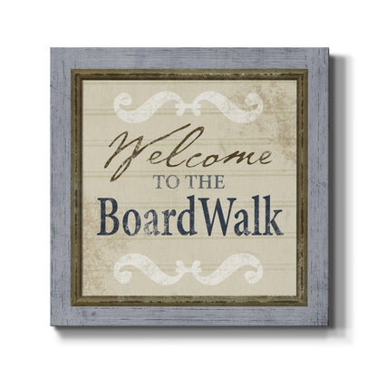 Beach Sign XI - Canvas Art Print
