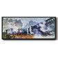 The Europe Bridge Saint Lazare Station in Paris - Floater Framed Canvas Print