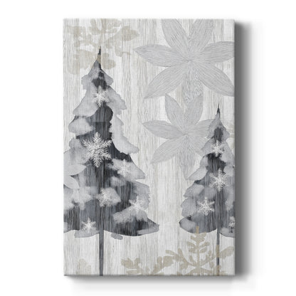 Silver Night Whisper - Canvas Art Print