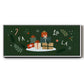 Little St. Nick Collection D - Floater Framed Canvas Print
