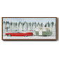 Holiday Roadtrip I - Floater Framed Canvas Print